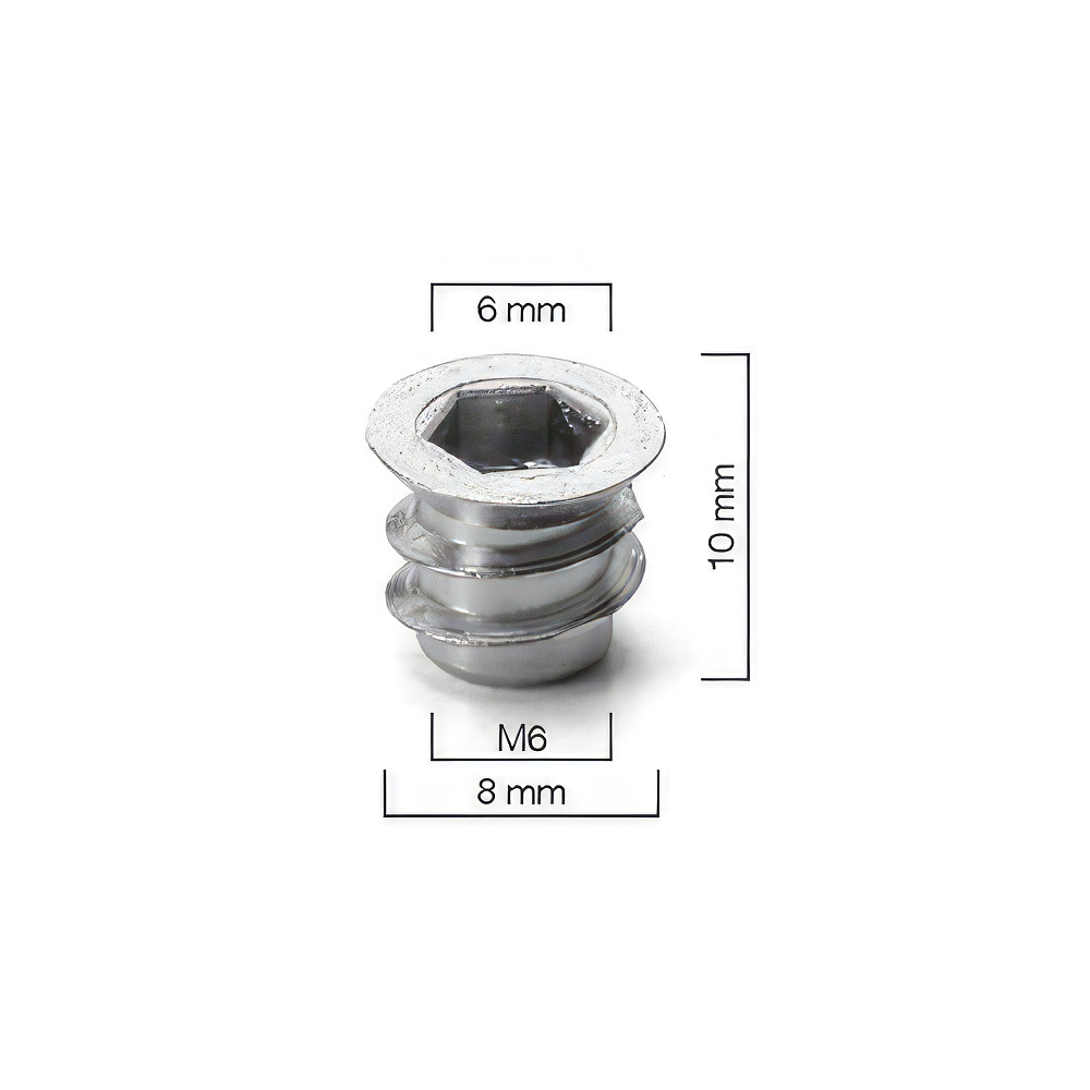 Ayder A0304 Metal Dübel M6 / 8x10mm Çinko