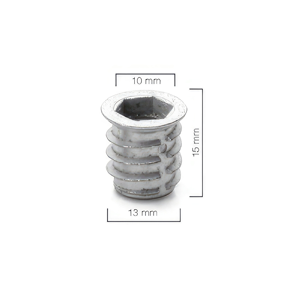Ayder A0303 Metal Dübel M10 / 13x15mm Çinko