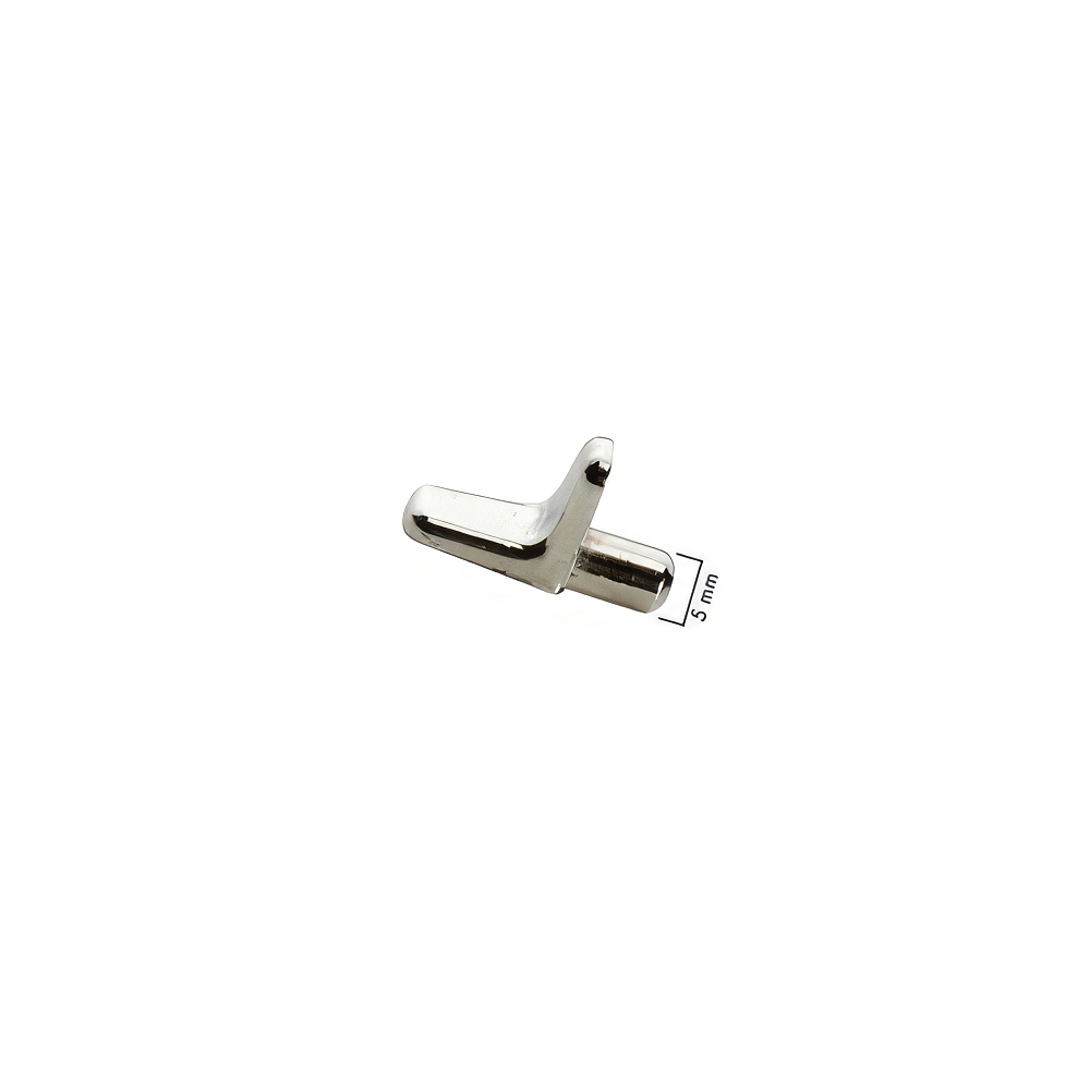Ayder A1847 Apex Metal Raf Pimi Düz Nikel 5mm