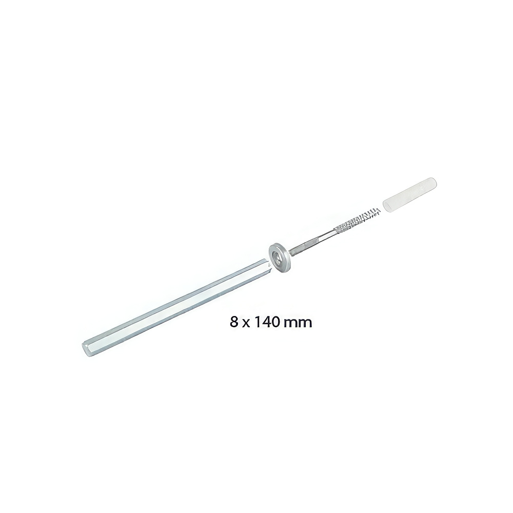 Ayder A1221-1 Metal Gizli Raf Tutucu Çinko 8x140mm