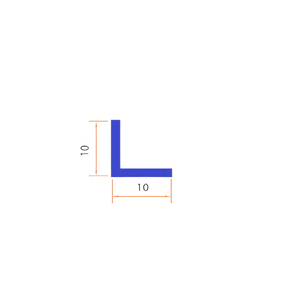 Osmanoğlu MP1010 Alüminyum Köşebent Profili 10x10mm Mat 3mt