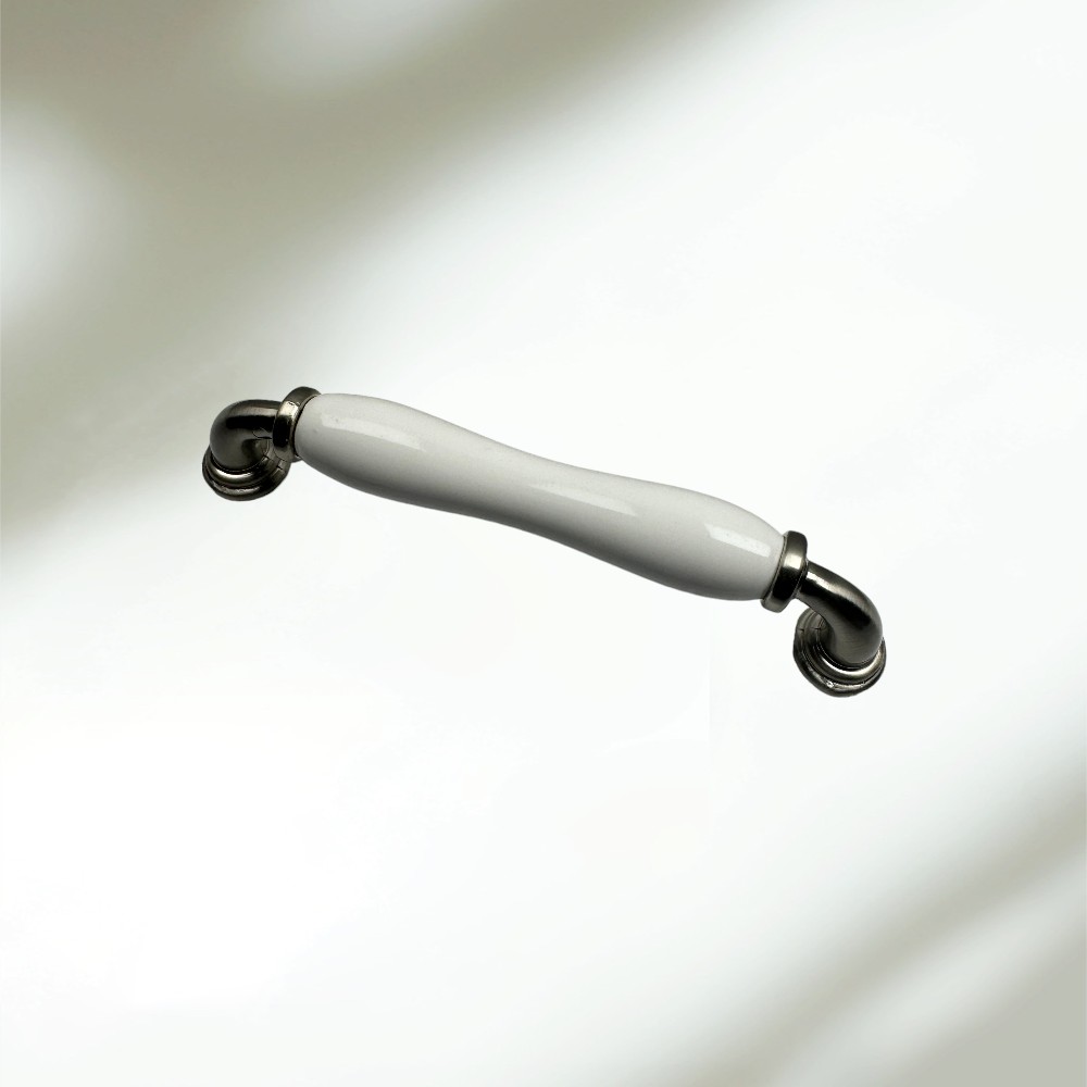 Umut Model 252 Porselen Çekme Kulplar 128 mm. Inox
