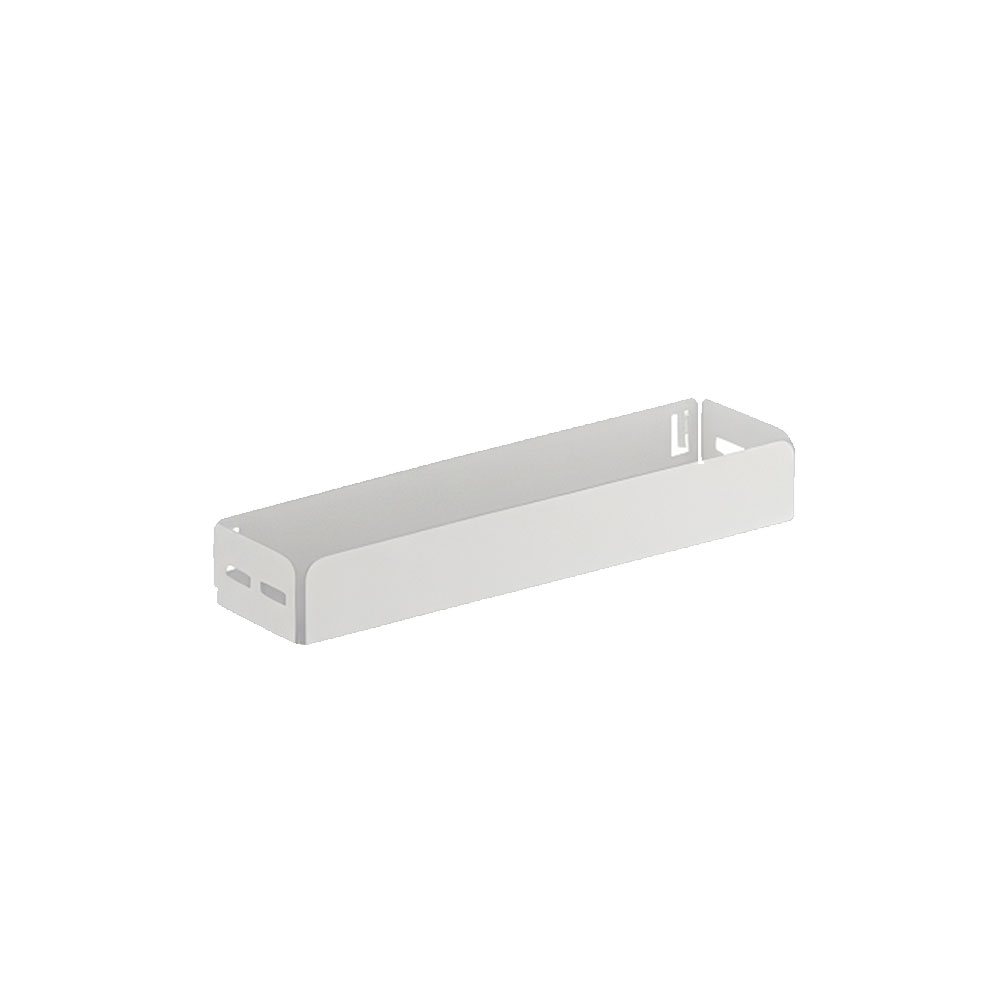 Starax S-1232-UB-W Unique Box İkiz Kiler Sepeti Beyaz Küçük 45 cm.