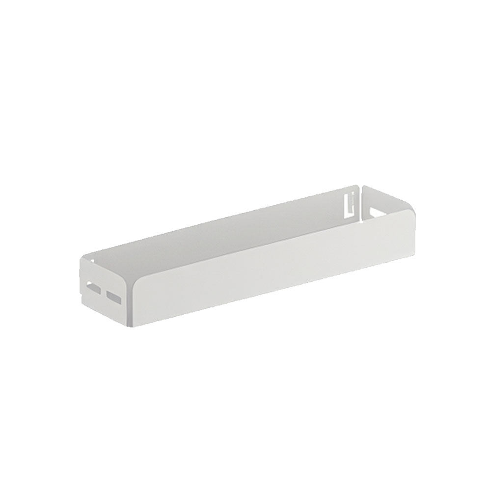 Starax S-1234-UB-W Unique Box İkiz Kiler Sepeti Beyaz Küçük 60 cm.