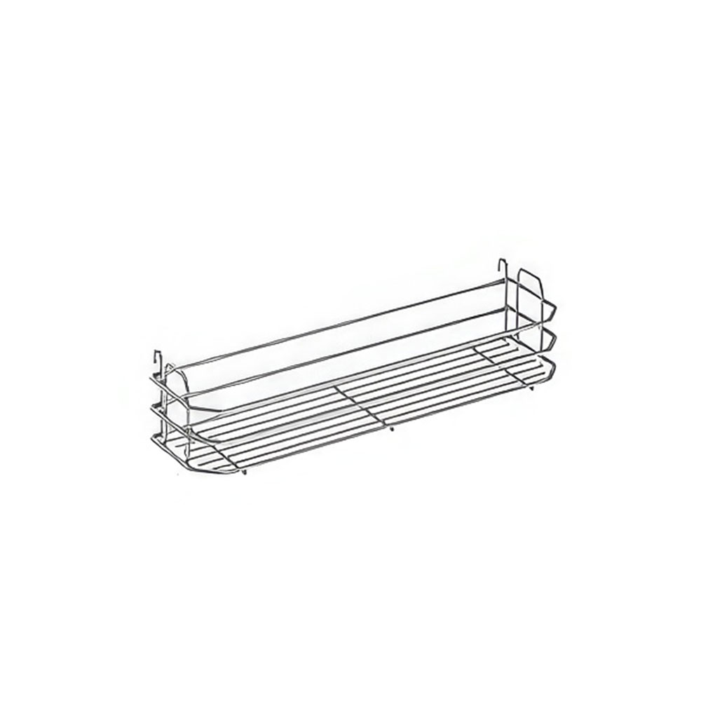 Starax S-1232-C İkiz Kiler Tel Hasır Sepet Küçük Krom 45 cm.