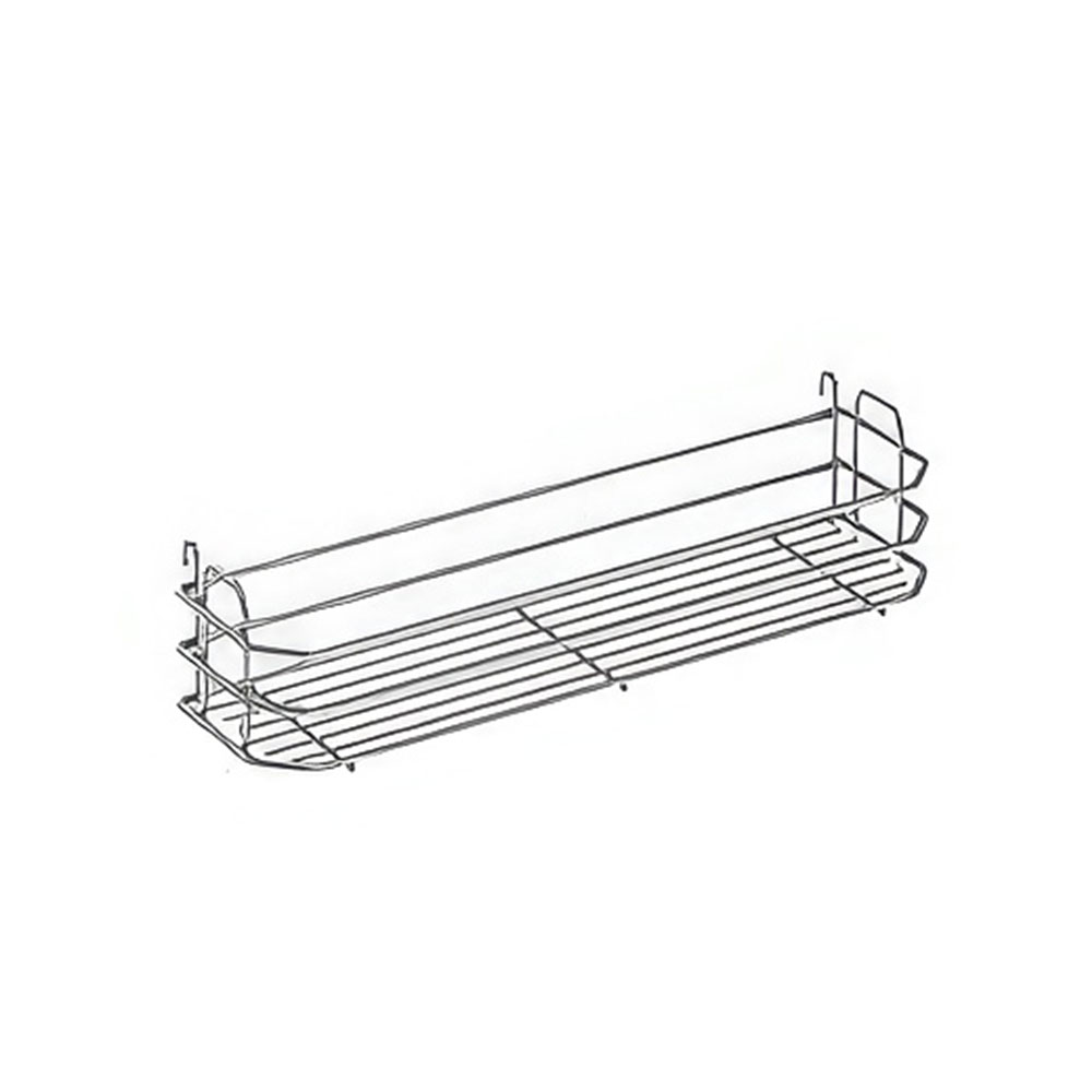 Starax S-1234-C İkiz Kiler Tel Hasır Sepet Küçük Krom 60 cm.