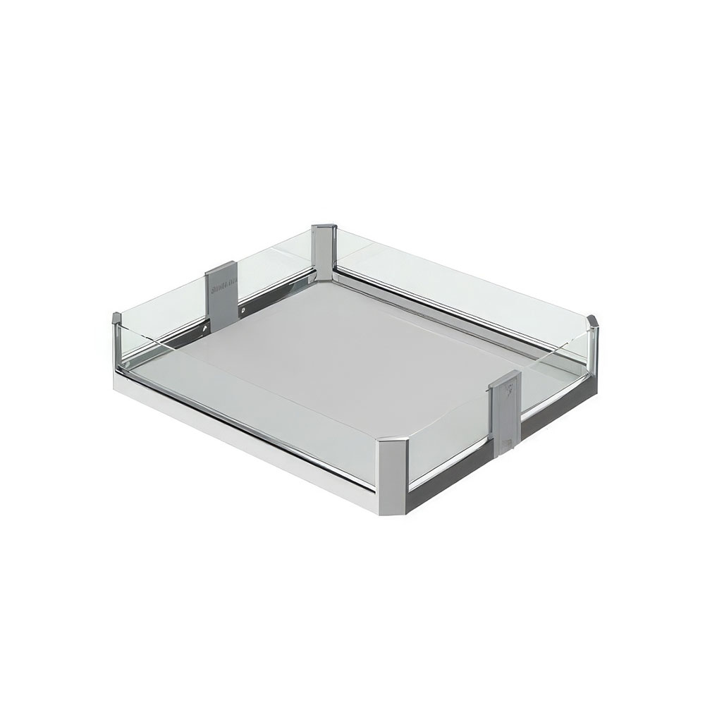 Starax S-1835-P-C Premium Frenli Kiler Sepeti Krom 50 cm.