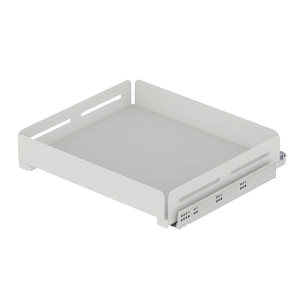 Starax S-2339-UB-W Unique Box Bağımsız Çift Açılım Gizli Raylı Çekmece Beyaz 90 cm.