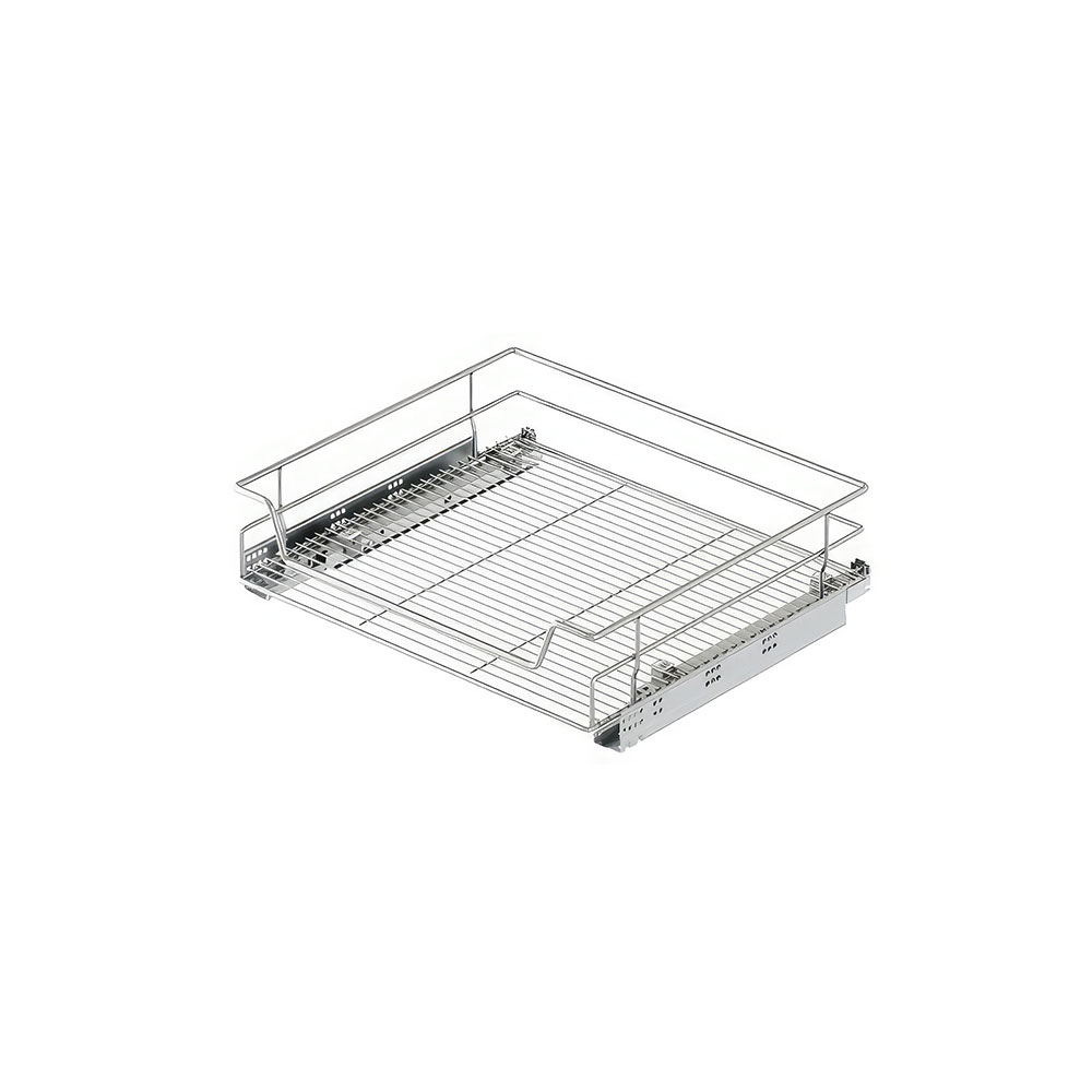 Starax S-2331-C Bağımsız Çift Açılım Gizli Raylı Çekmece Krom 35 cm.