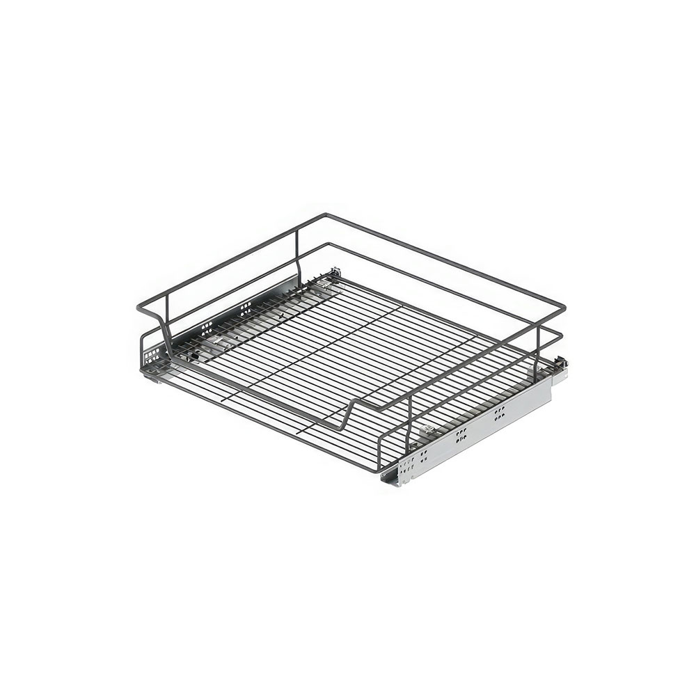 Starax S-2332-A Bağımsız Çift Açılım Gizli Raylı Çekmece Antrasit 40 cm.