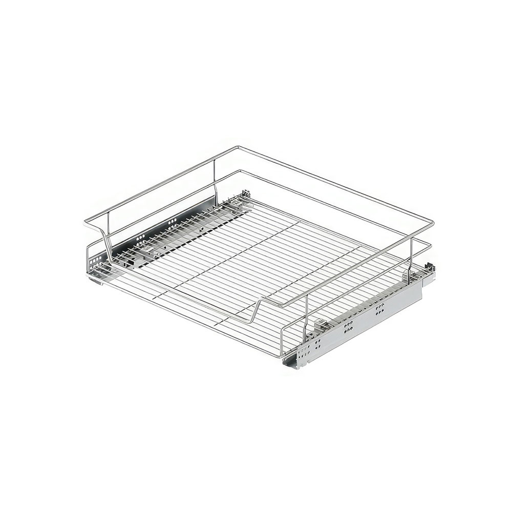 Starax S-2334-C Bağımsız Çift Açılım Gizli Raylı Çekmece Krom 50 cm.