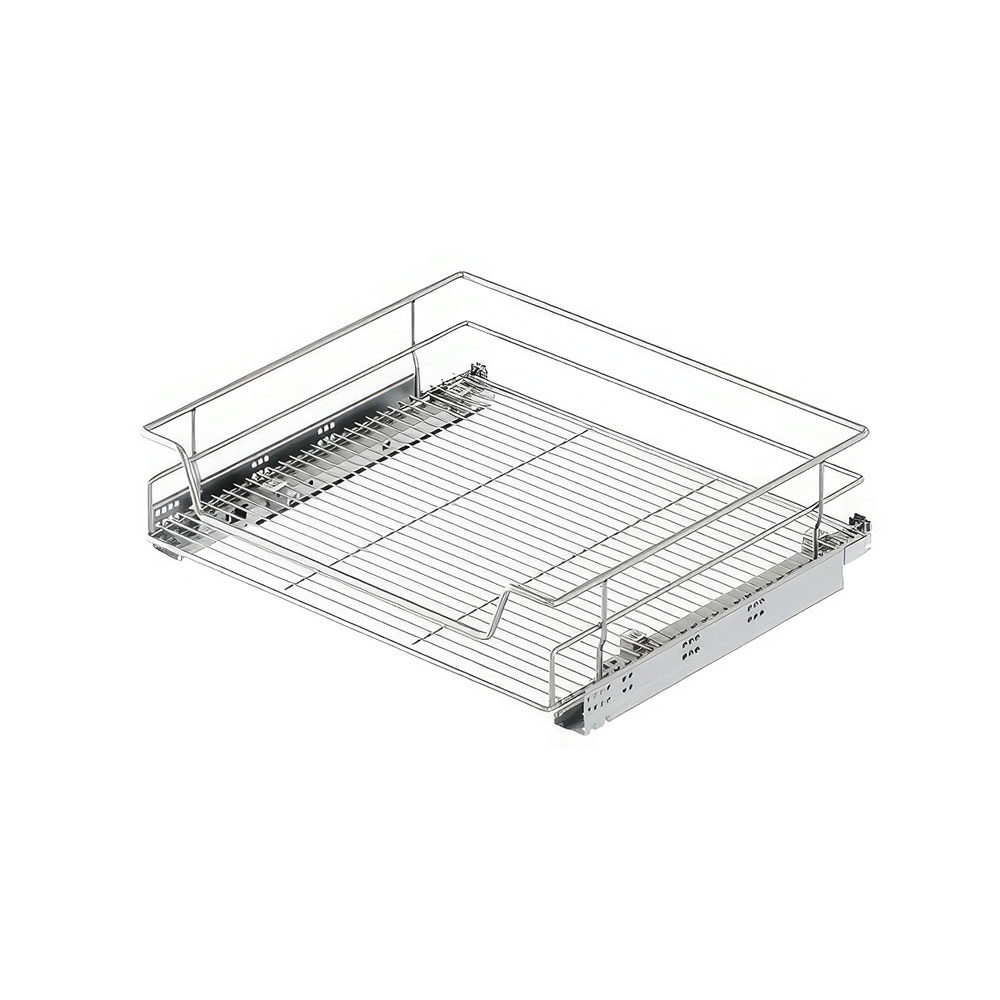 Starax S-2335-C Bağımsız Çift Açılım Gizli Raylı Çekmece Krom 55 cm.