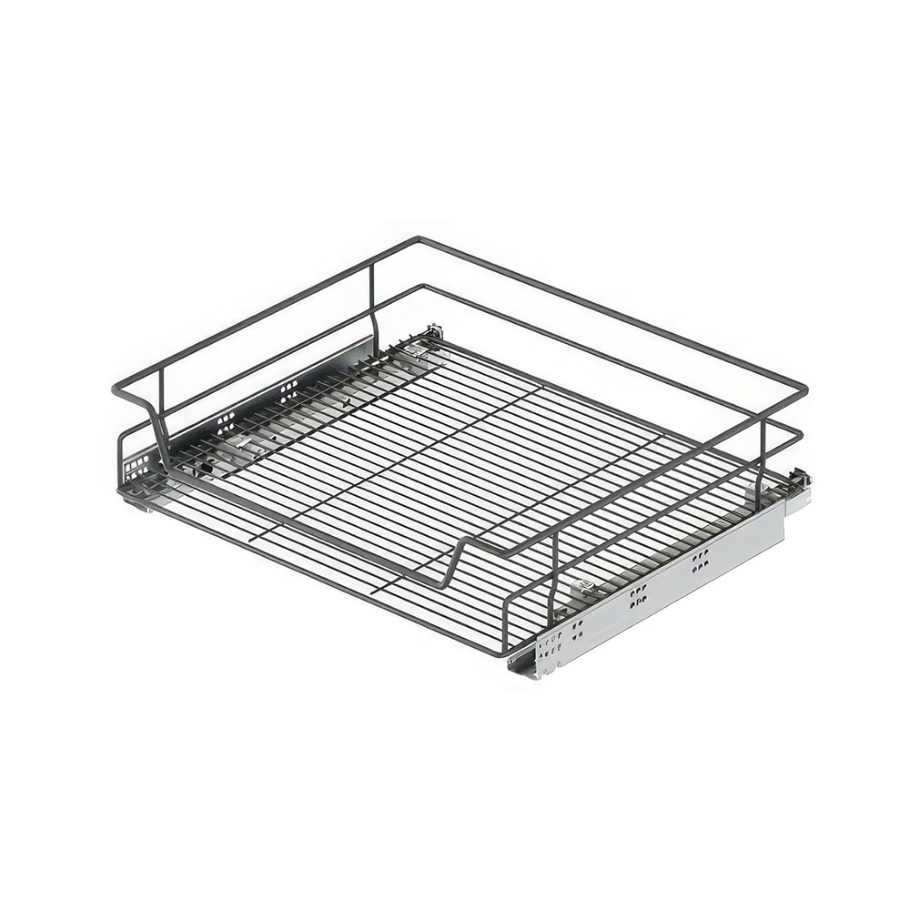 Starax S-2336-A Bağımsız Çift Açılım Gizli Raylı Çekmece Antrasit 60 cm.