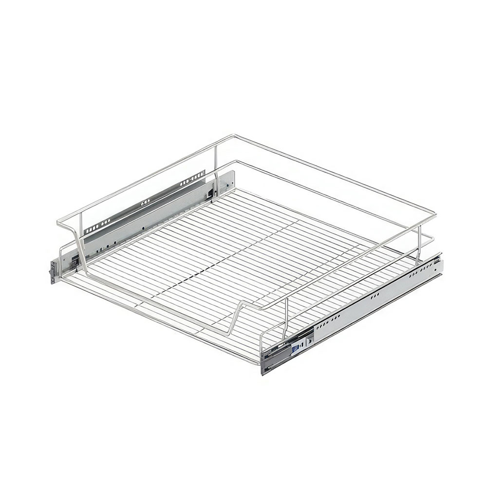 Starax S-2021-C Bağımsız Teleskopik Raylı Çekmece Krom 70 cm.