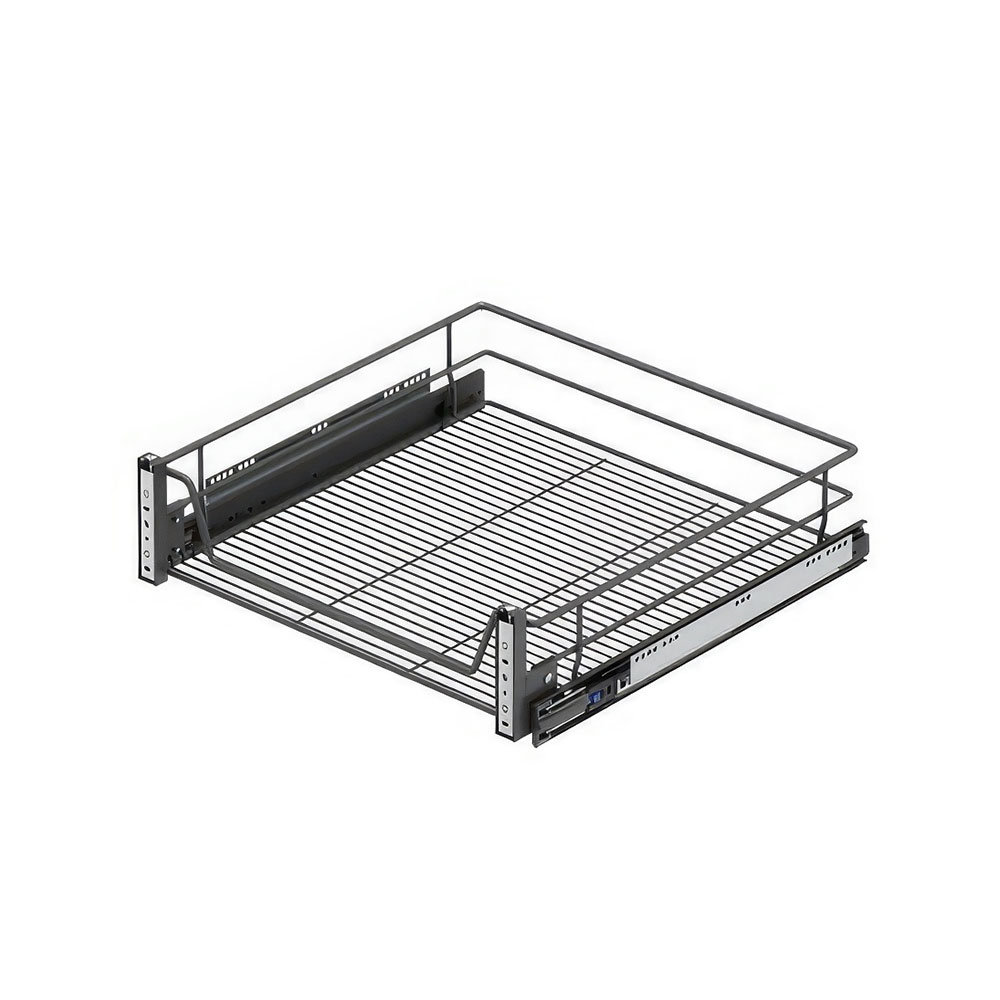 Starax S-2061-A Kapağa Monte Teleskopik Raylı Çekmece Antrasit 55 cm.