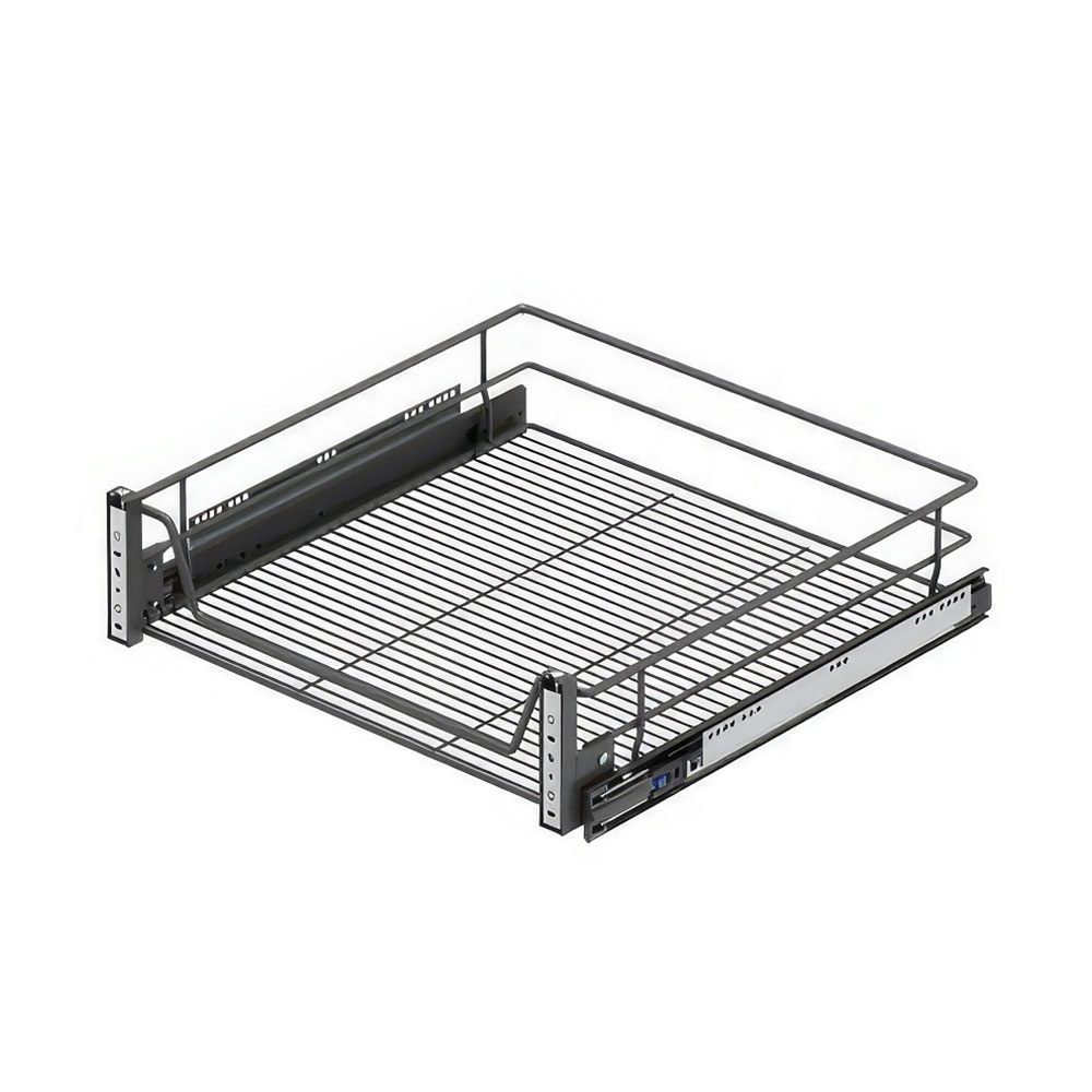 Starax S-2071-A Kapağa Monte Teleskopik Raylı Çekmece Antrasit 70 cm.