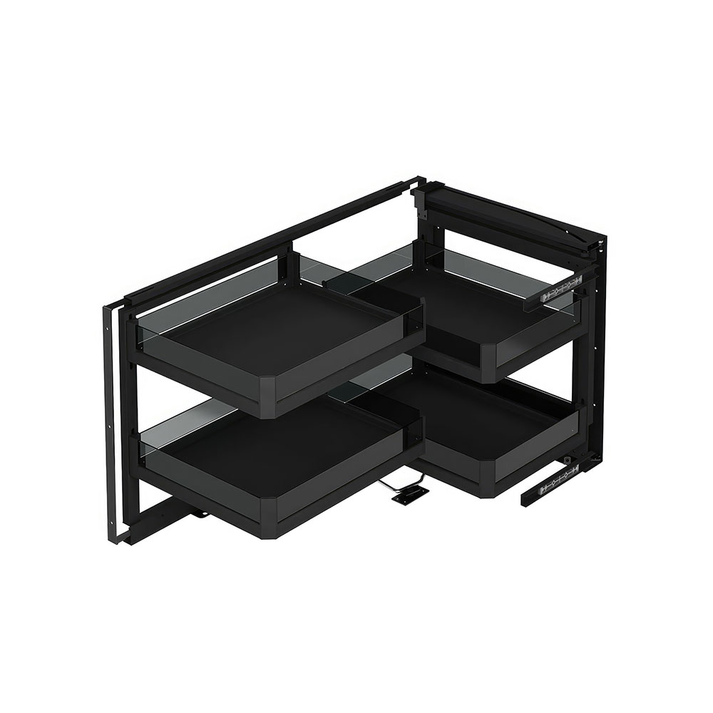 Stararax S-3002-P-A Premium Kapağa Monte Kör Köşe Mekanizması Sağ Antrasit 45 cm.
