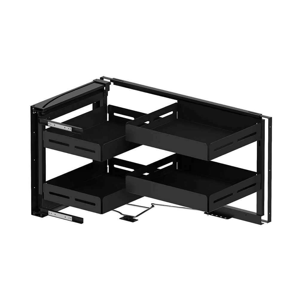 Starax S-3072-UB-A Unique Box Kapağa Monte Kör Köşe Mekanizması Sağ Antrasit 50 cm