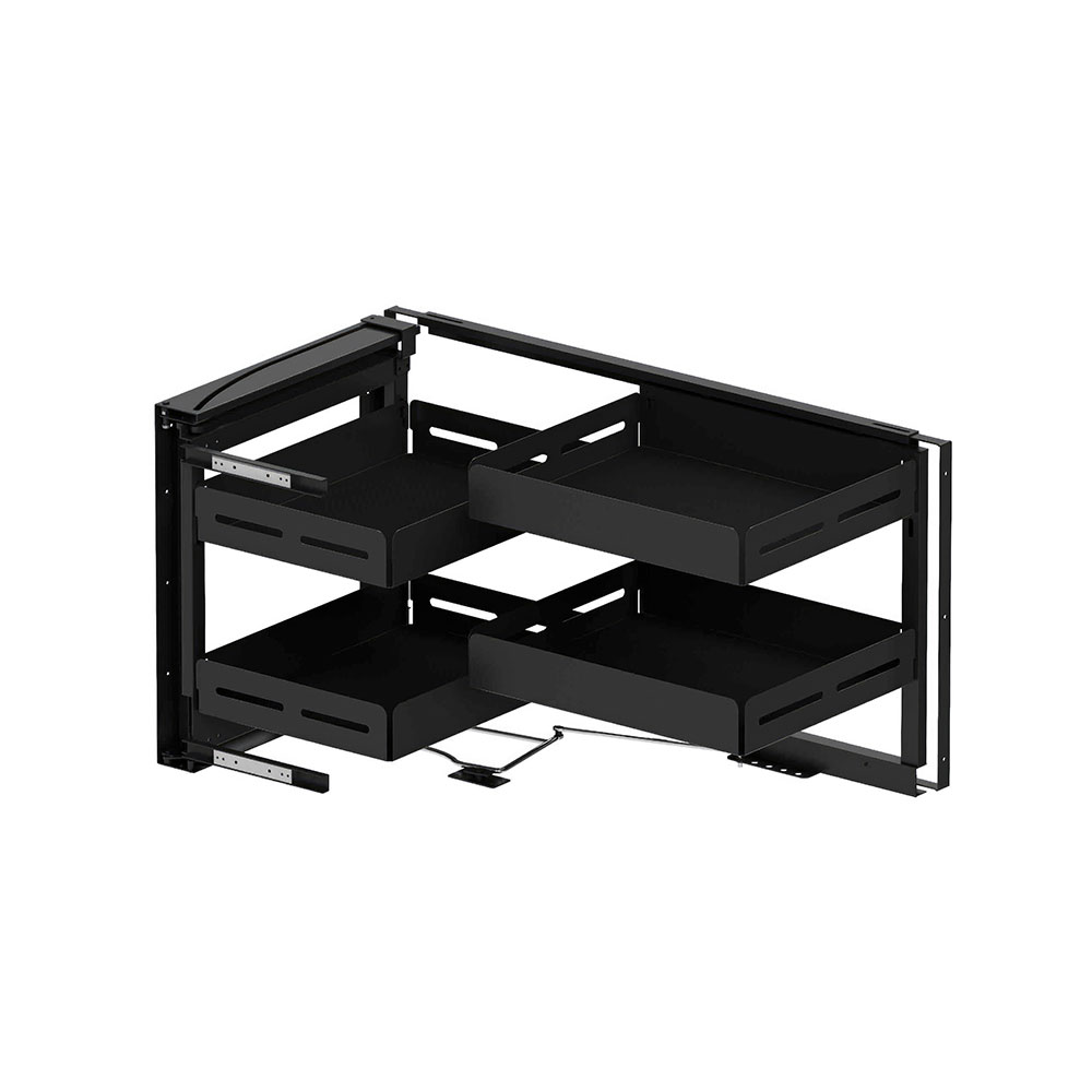Starax S-3001-UB-A Unique Box Kapağa Monte Kör Köşe Mekanizması Sol Antrasit 45 cm