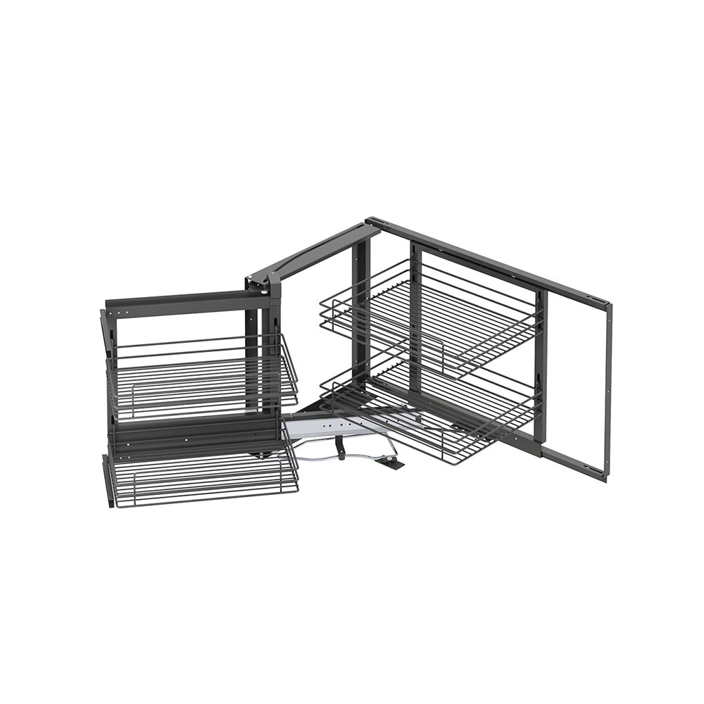 Starax S-3002-A Kapağa Monte Kör Köşe Mekanizması Sağ Antrasit 45 cm.