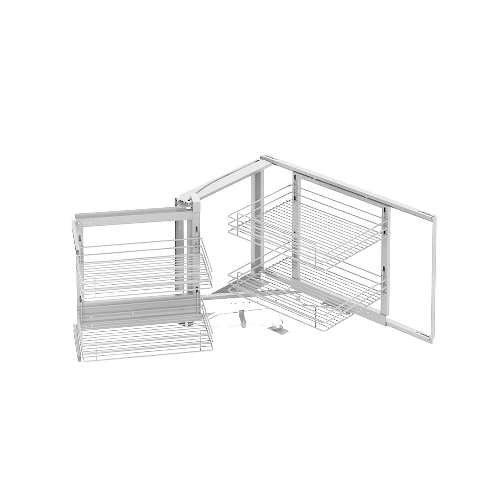 Starax S-3002-C Kapağa Monte Kör Köşe Mekanizması Sağ Krom 45 cm.