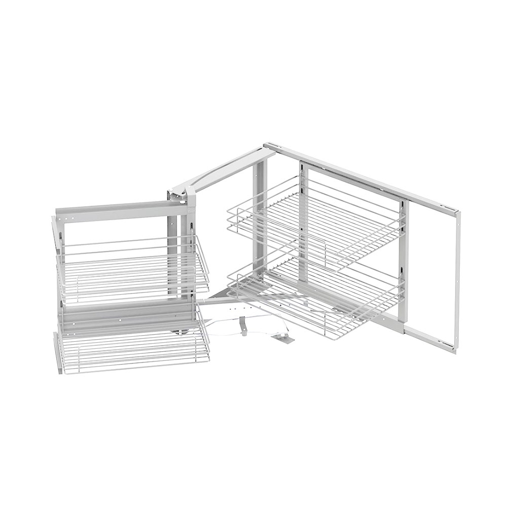 Starax S-3072-C Kapağa Monte Kör Köşe Mekanizması Sağ Krom 50 cm.