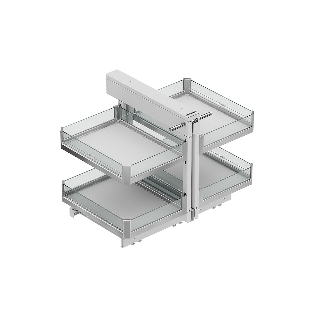 Starax S-3005-P-W Premium Bağımsız Kör Köşe Mekanizması Beyaz 40 cm