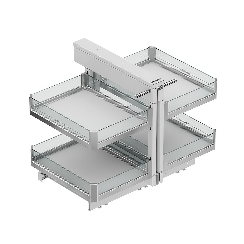 Starax S-3009-P-W Premium Bağımsız Kör Köşe Mekanizması Beyaz 50 cm