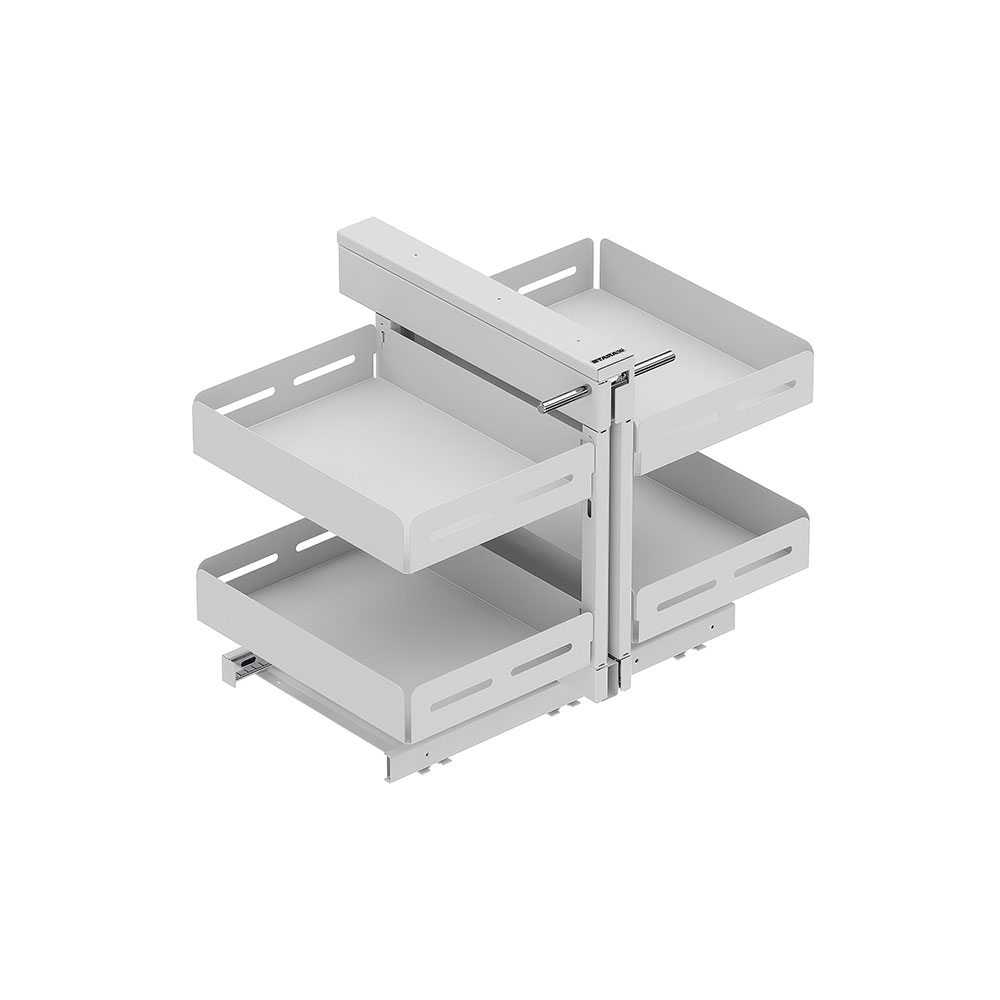 Starax S-3005-UB-W Unique Box Bağımsız Kör Köşe Mekanizması Beyaz 40 cm