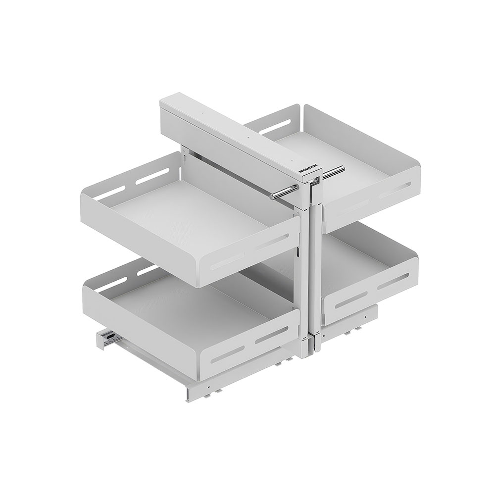 Starax S-3007-UB-W Unique Box Bağımsız Kör Köşe Mekanizması Beyaz 45 cm