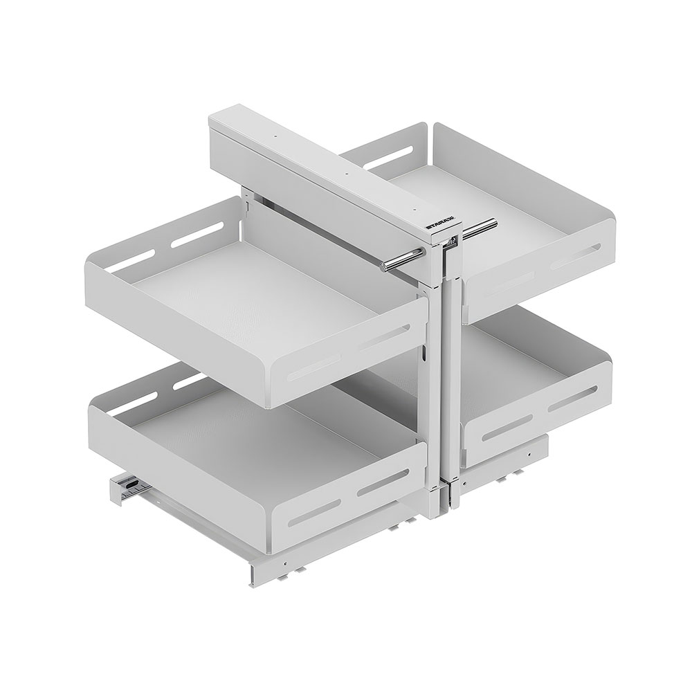 Starax S-3009-UB-W Unique Box Bağımsız Kör Köşe Mekanizması Beyaz 50 cm