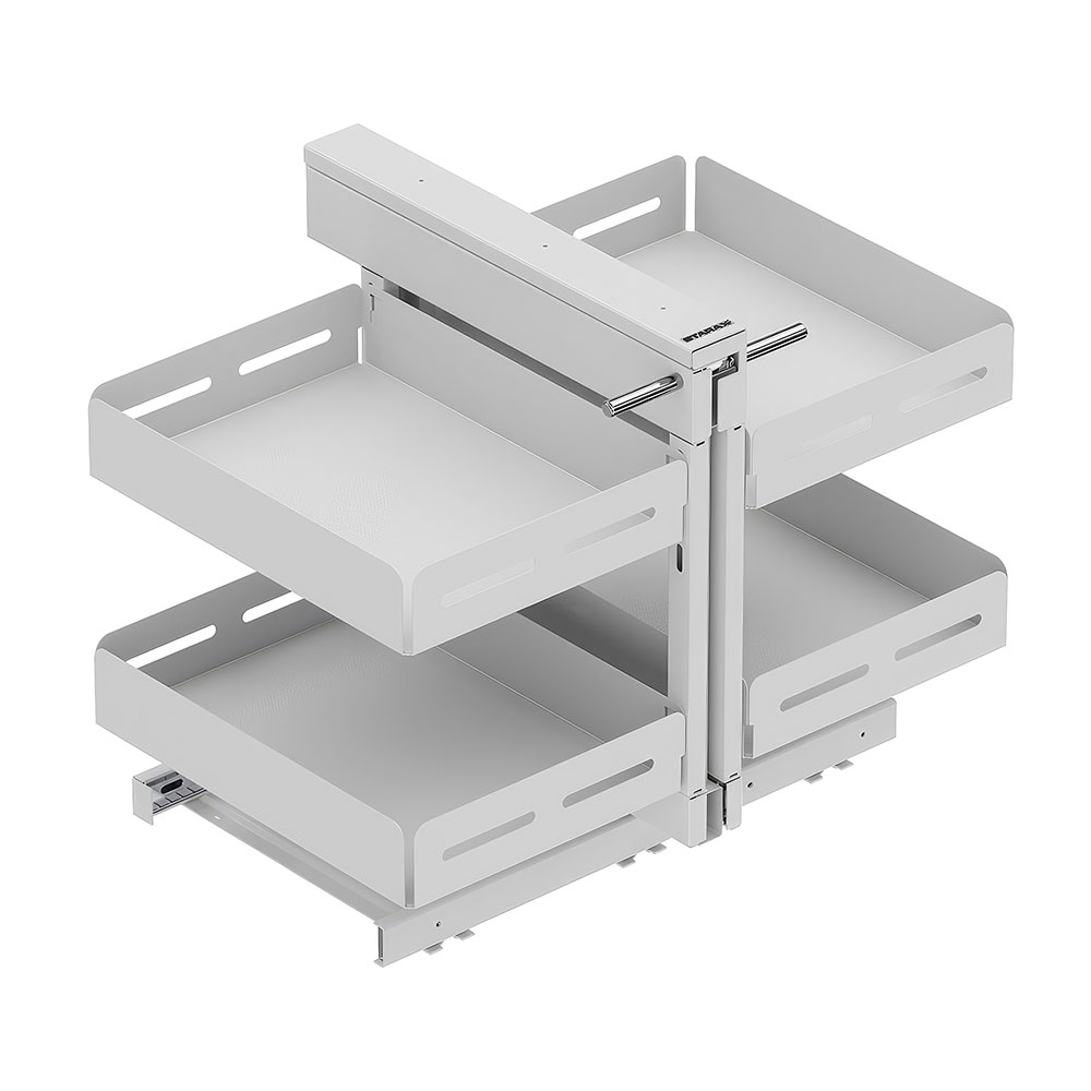 Starax S-3111-UB-W Unique Box Bağımsız Kör Köşe Mekanizması Beyaz 55 cm