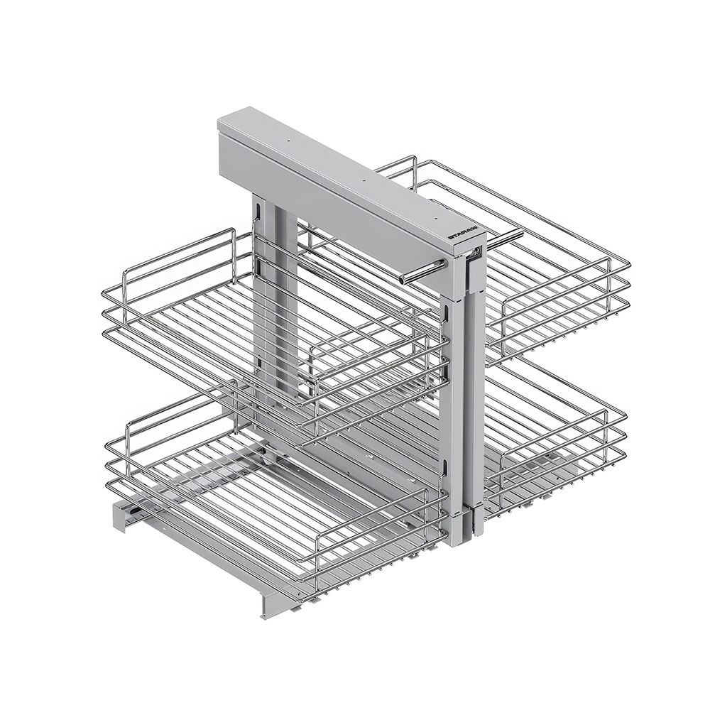 Starax S-3009-C Bağımsız Kör Köşe Mekanizması Krom 50 cm