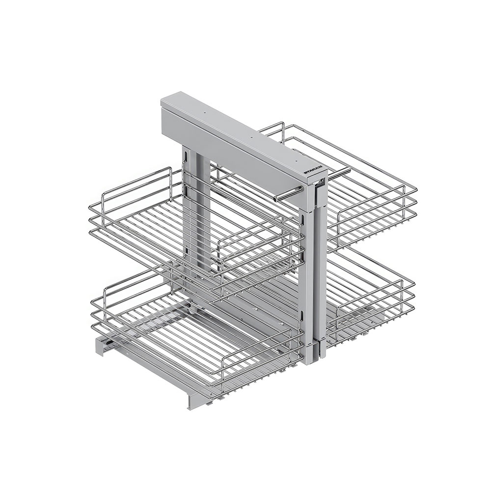 Starax S-3007-C Bağımsız Kör Köşe Mekanizması Antrasit 45 cm