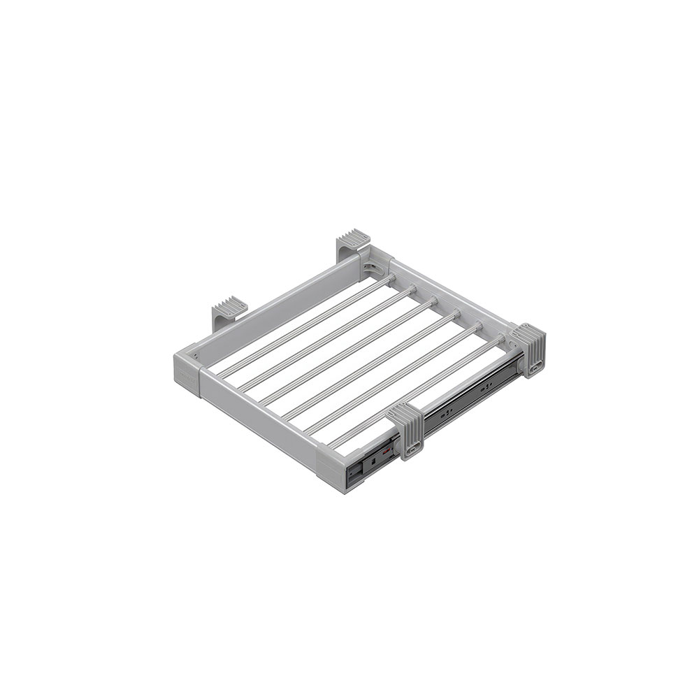Starax S-6202-G Teleskopik Raylı Alüminyum Pantolonluk Gri 45 cm