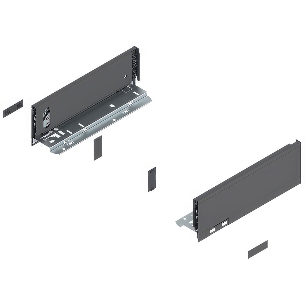 Blum 770M4502S Legrabox Pure M Çekmece Yanı Sağ+Sol Orion Gri 450mm