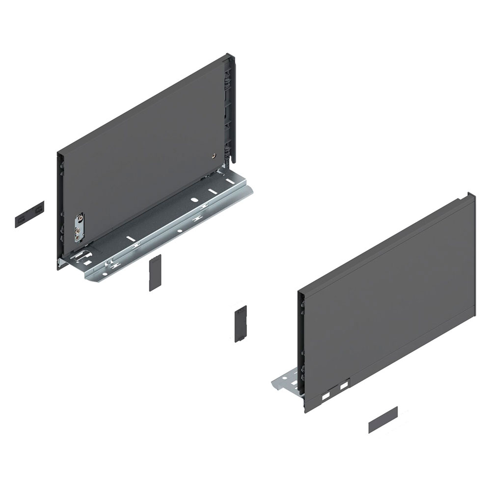 Blum 770C4502S Legrabox Pure C Çekmece Yanı Sağ+Sol, 450mm Orion Gri