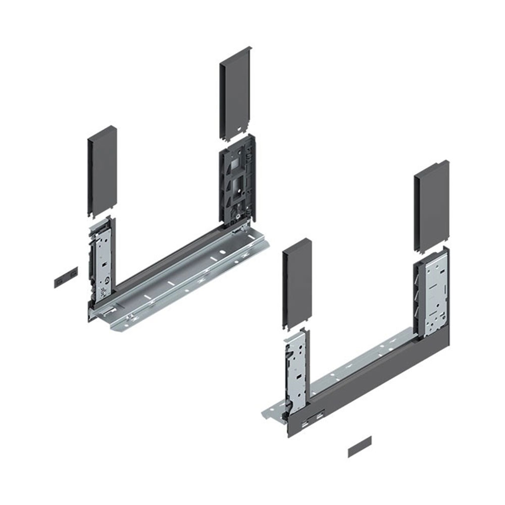 Blum 780C3502S Legrabox Free C Çekmece Yanı Sağ+Sol 350mm Orion Gri