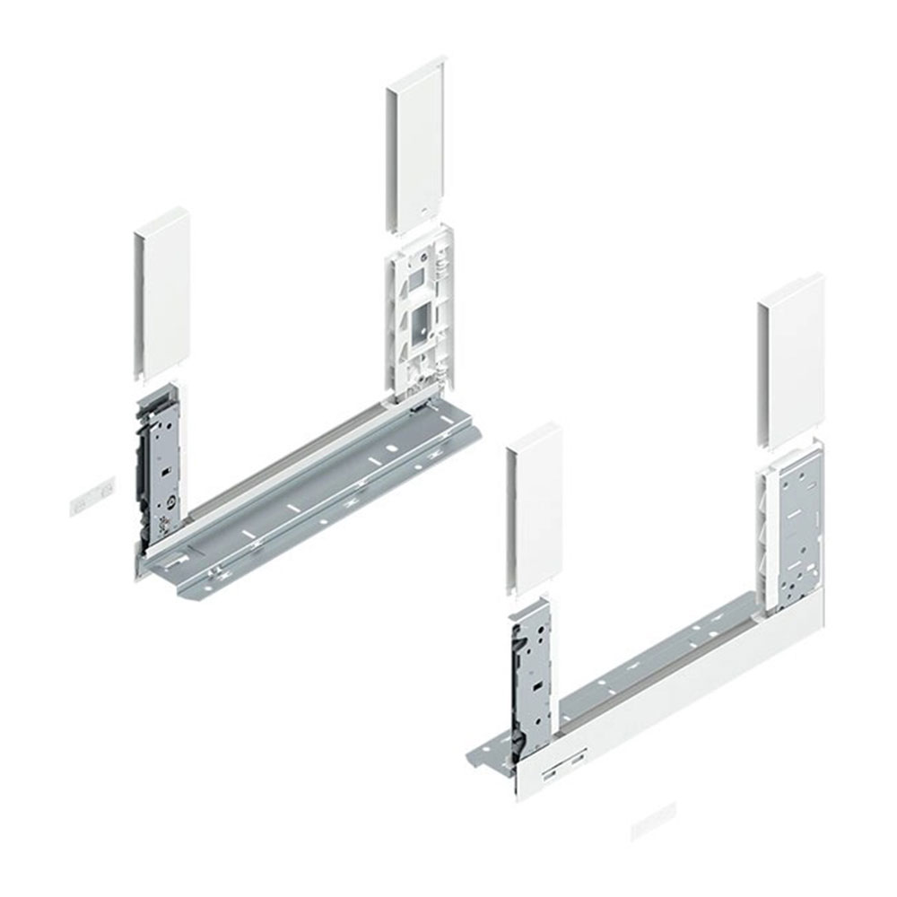 Blum 780C4002S Legrabox Free C Çekmece Yanı Sağ+Sol 400mm İpek Beyaz