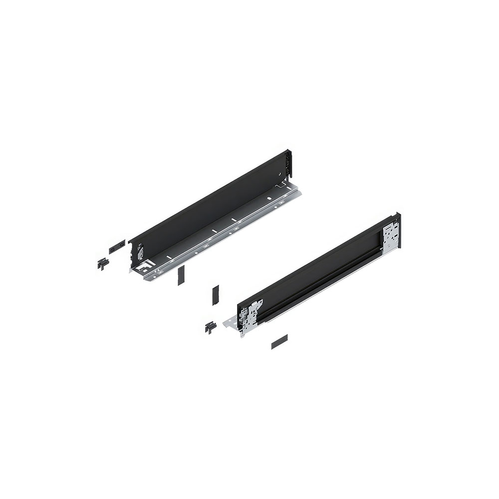 Blum 770M3001S Legrabox SE M Çekmece İç Yanı Sağ+Sol 300mm Karbon Siyah