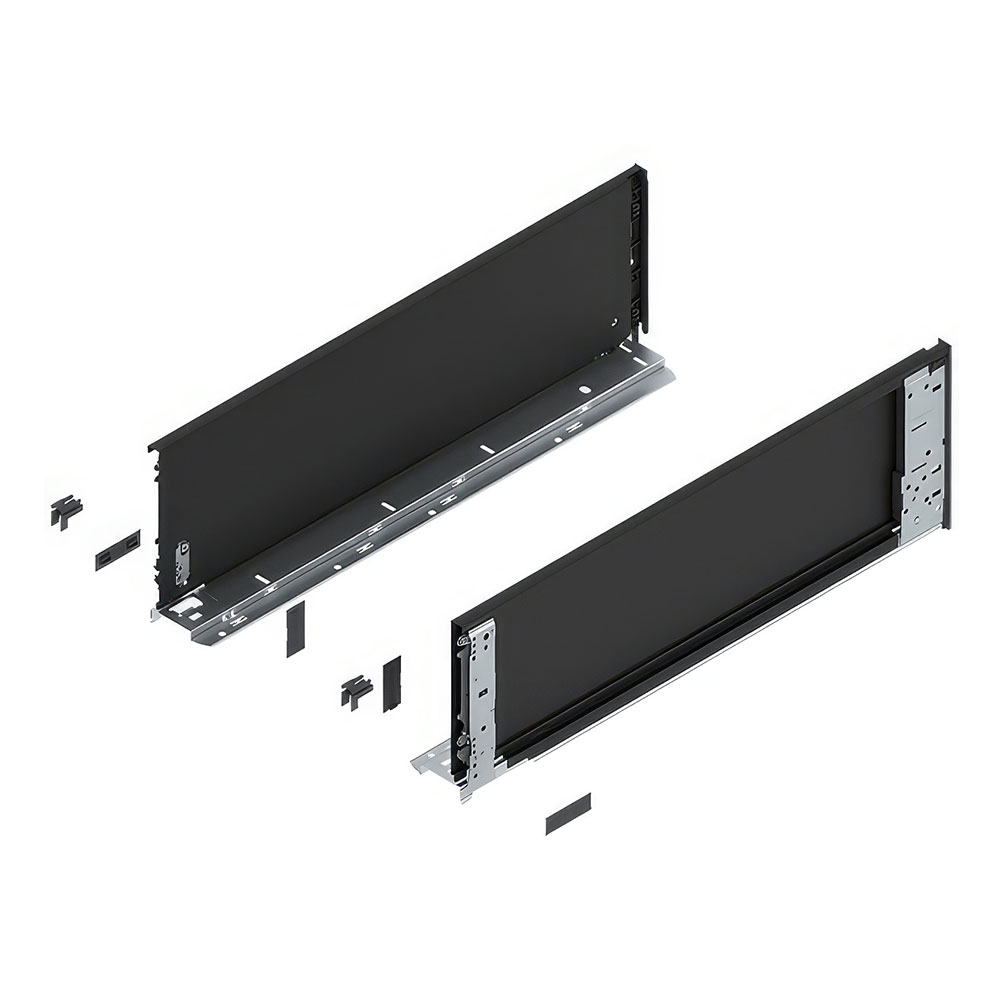 Blum 770C5501S Legrabox SE C Çekmece İç Yanı Sağ+Sol 550mm Karbon Siyah