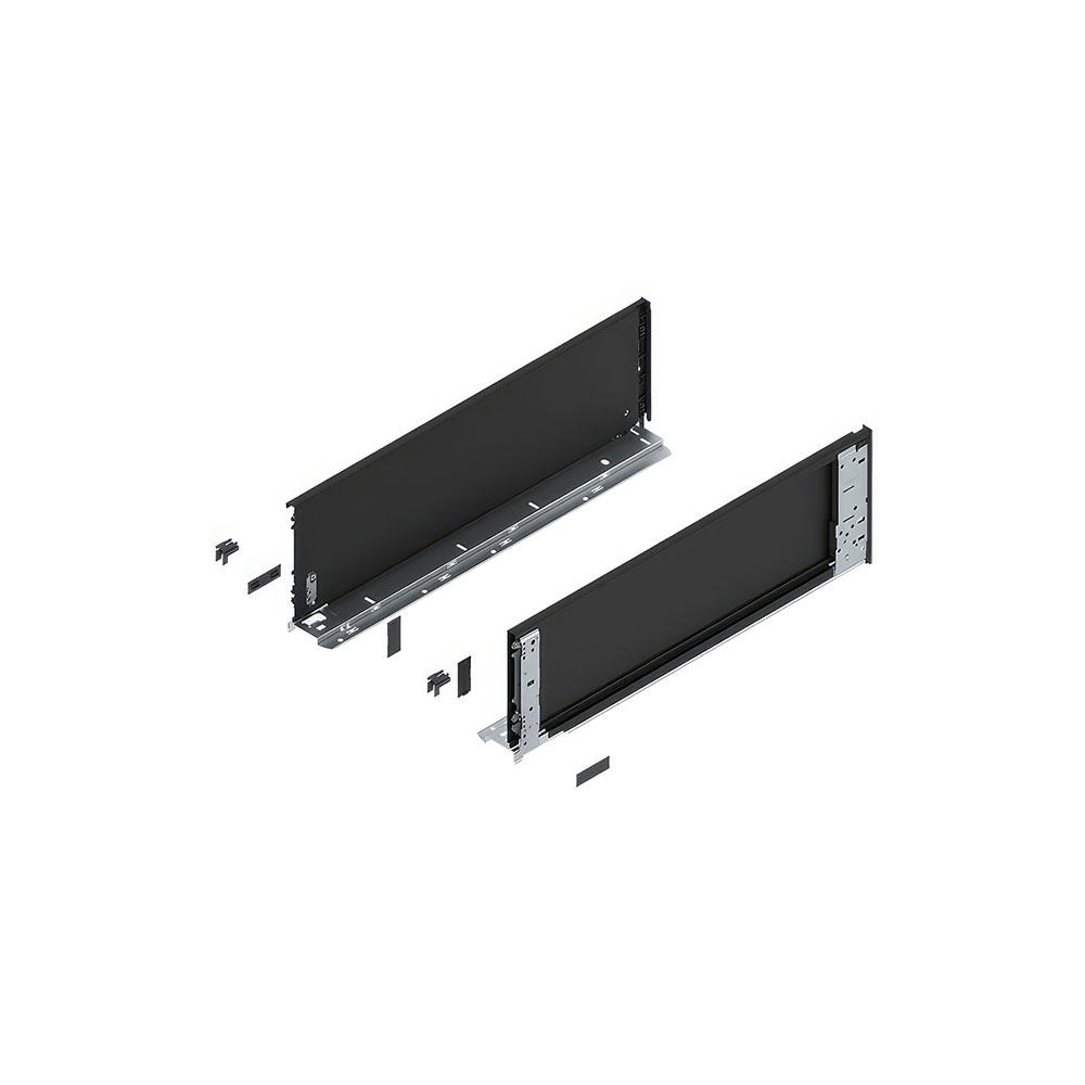 Blum 770C3001S Legrabox SE C Çekmece İç Yanı Sağ+Sol 300mm Karbon Siyah