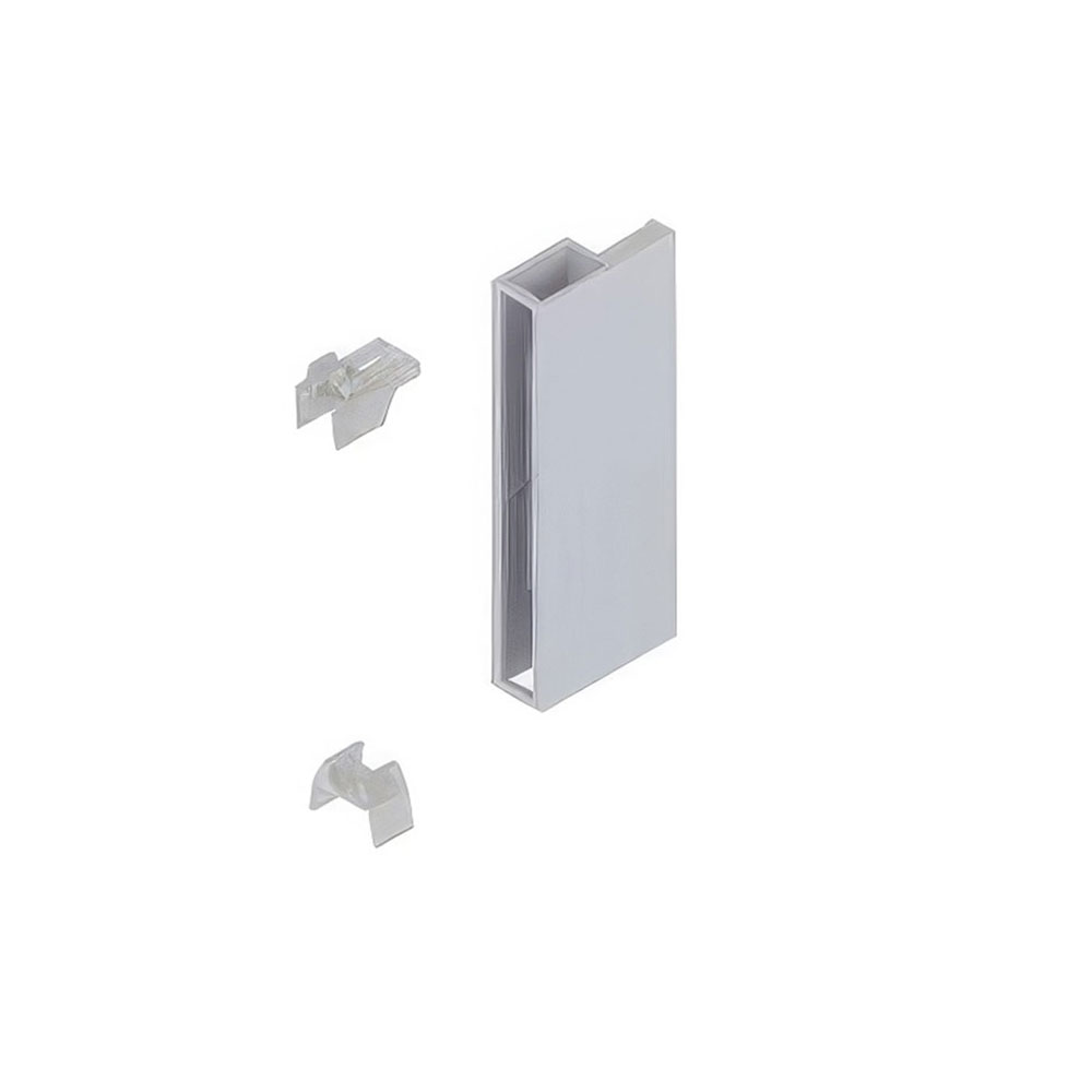 Blum Z36D00802 Tandembox Antaro D Tip Yükseklik için Yan Kapama Sağ Arka Bağlantı Gri