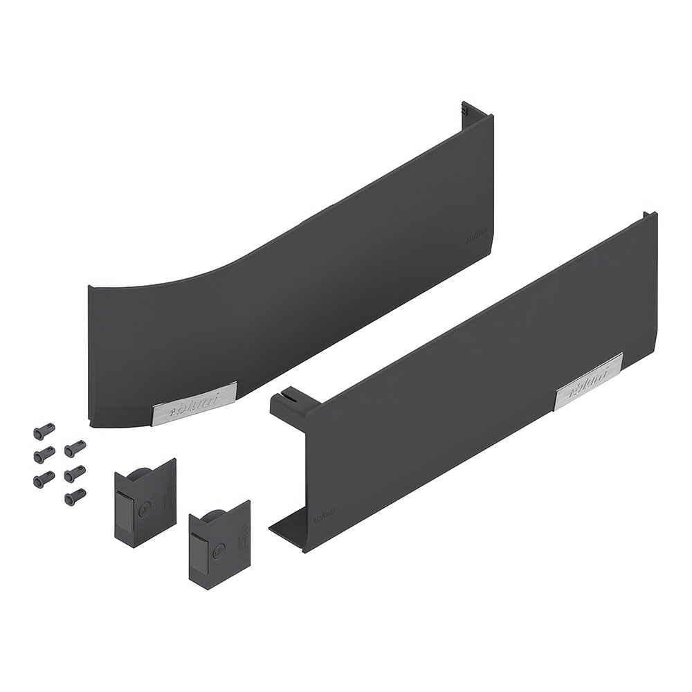 Blum 23.8000 ABD AVENTOS HF/HS/HL Top SD Kapak Seti Koyu Gri (+Şalter,Tampon)