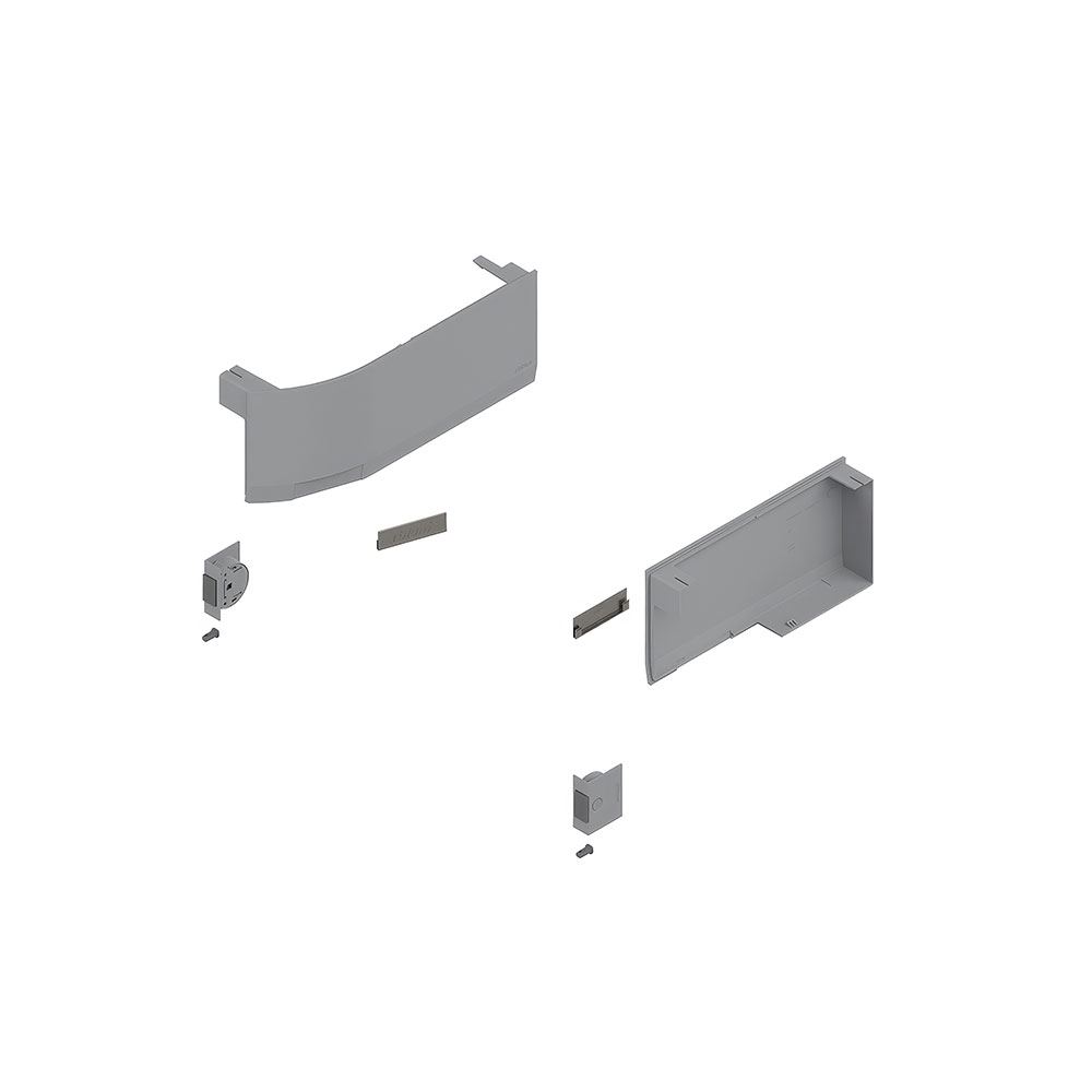 Blum 23K8000 HG AVENTOS HK top SERVO-DRIVE Set Gri Kapak/Şalter/Tampon