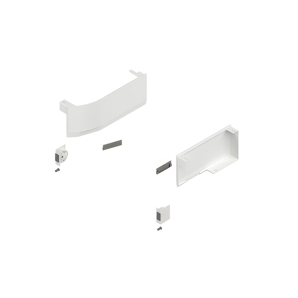 Blum 23K8000 HG AVENTOS HK top SERVO-DRIVE Set İpek Beyaz Kapak/Şalter/Tampon