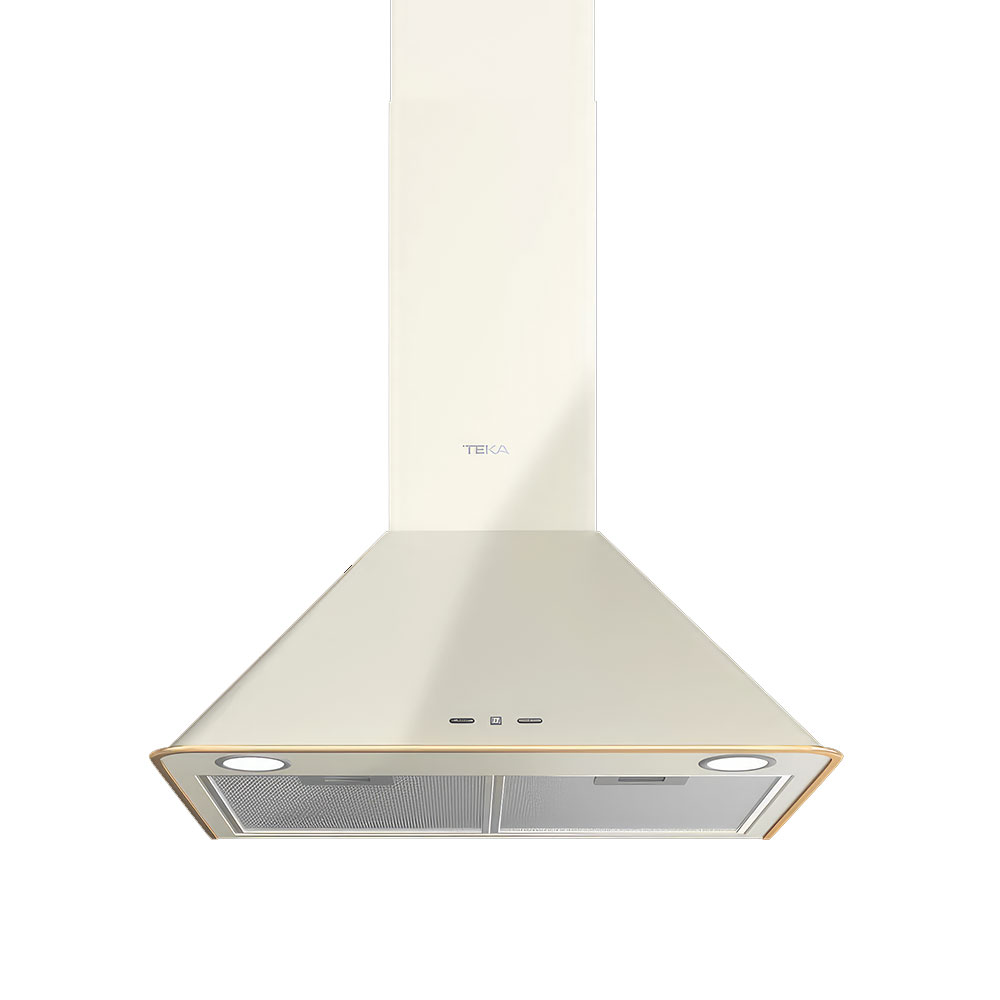Teka DOS 60.2 VN Krem 60cm Country Serisi Duvar Tipi Davlumbaz