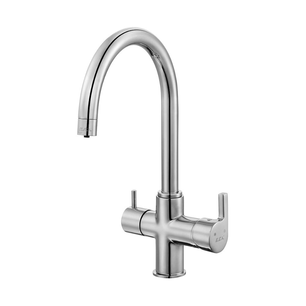ECA 102118138H Icon Çift Akışlı ( Dual Flow ) Eviye Bataryası, Krom