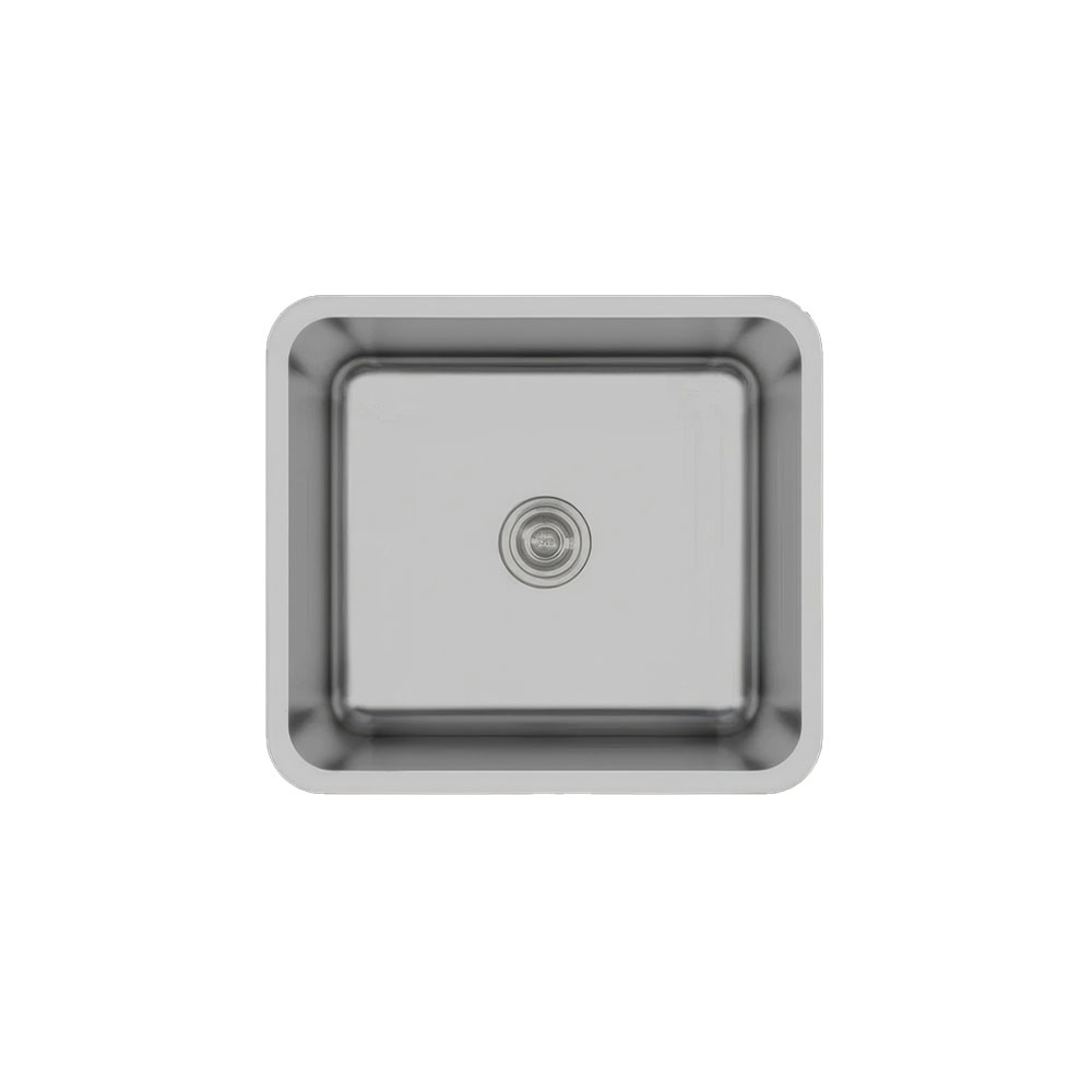 Crauf Lavello 3050 Mat Gri Tezgah Altı Eviye 490x440mm Tek Gözlü Mutfak Eviyesi