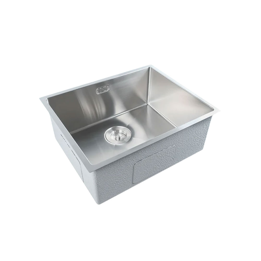 Crauf Stella 4460 Inox Eviye 440x600 Tek Gözlü 3 Farklı Montaj El Yapımı